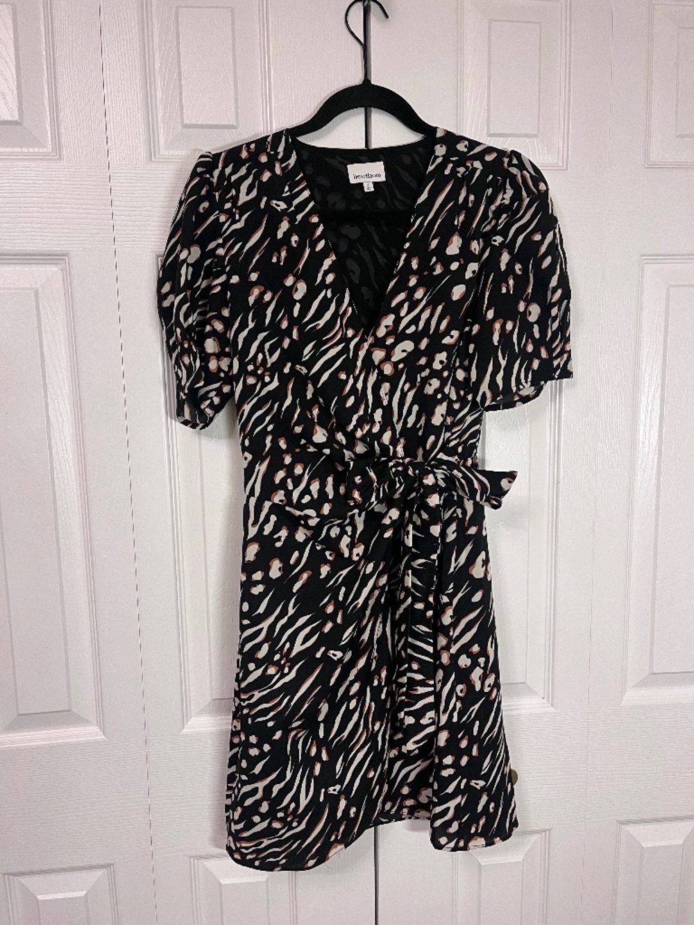 Heartloom Patterned Wrap Dress